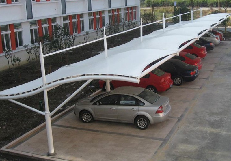 异形膜结构车棚