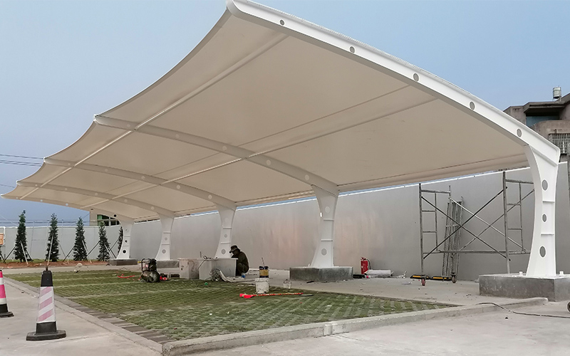 湖南株洲车棚案例