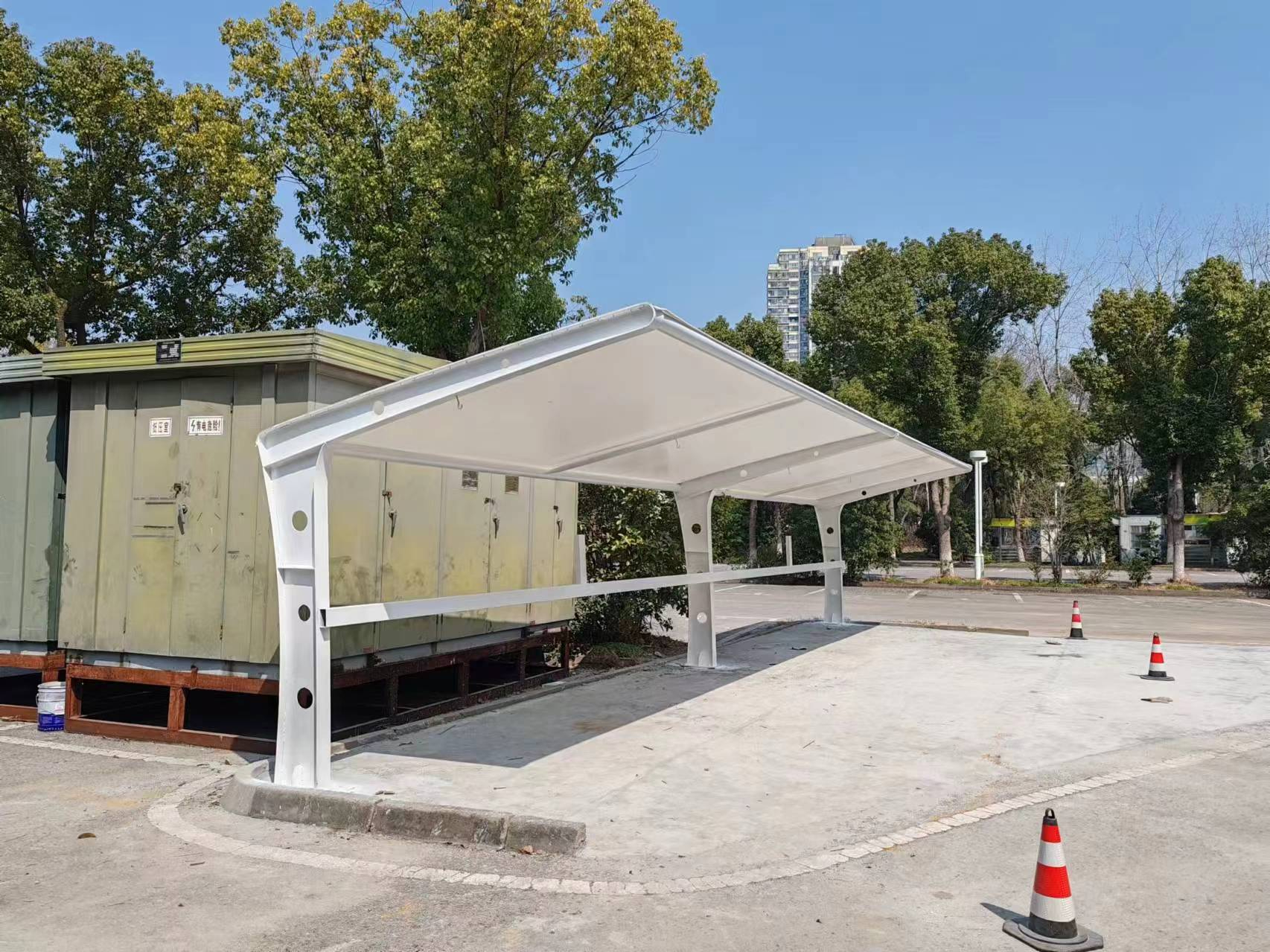 湖南长沙车棚案例