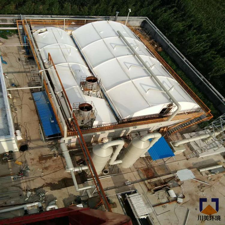 芜湖膜结构安装公司-污水池反吊膜结构